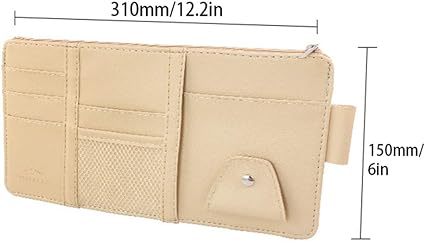 Car Sun Visor Storage Bag